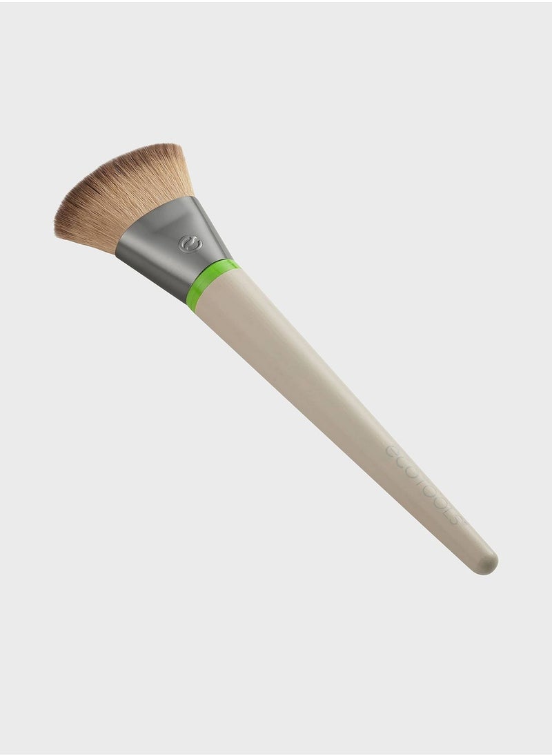 Ecotools Interchangeables Flat Foundation Brush Head  - Image 1