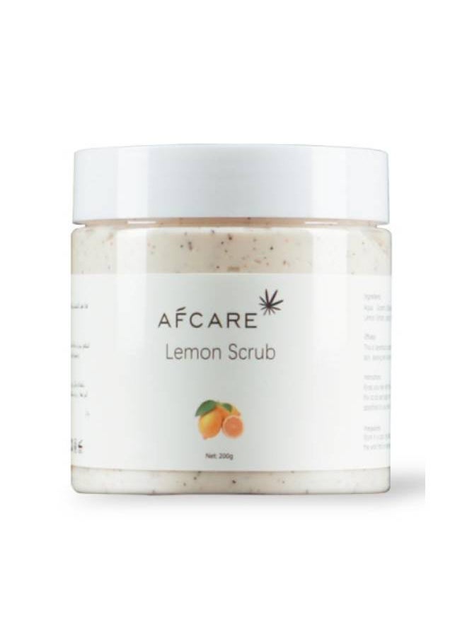 AFCARE lemon scrub 200g  - Image 1