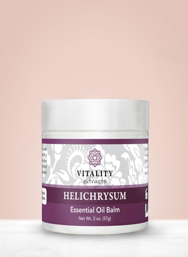 Vitality Extracts Helichrysum Balm - 2oz, Helichrysum Gymnocephalum, Beeswax, Almond Oil, Ultra-Moisturizing, Skin Healing, Full Body Hydration - Image 2