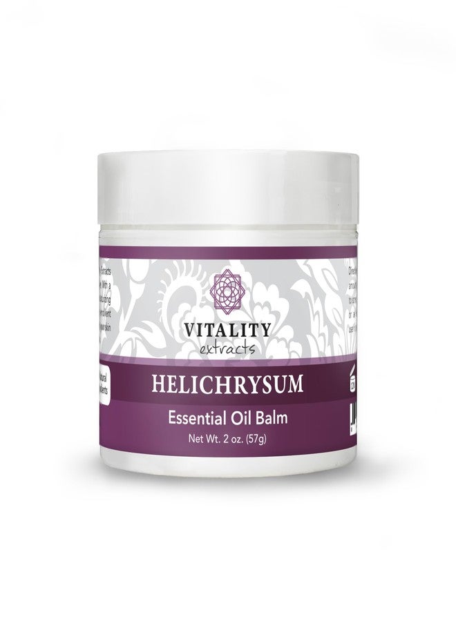 Vitality Extracts Helichrysum Balm - 2oz, Helichrysum Gymnocephalum, Beeswax, Almond Oil, Ultra-Moisturizing, Skin Healing, Full Body Hydration - Image 1