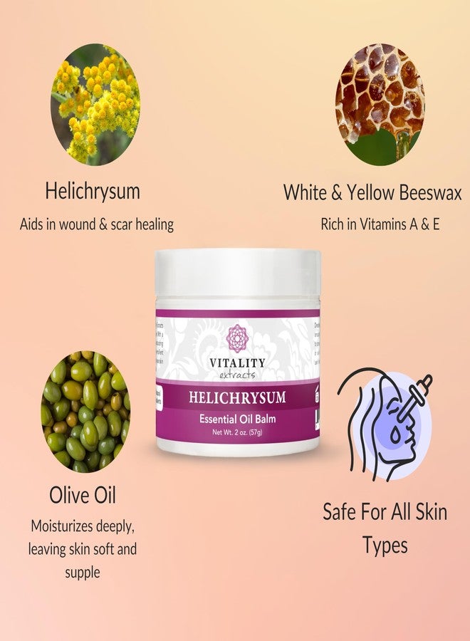 Vitality Extracts Helichrysum Balm - 2oz, Helichrysum Gymnocephalum, Beeswax, Almond Oil, Ultra-Moisturizing, Skin Healing, Full Body Hydration - Image 5
