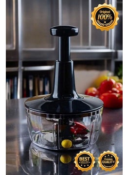 Comprox Manual Press Cut Xl Practical Hand Robot 1500ML Chopper  - Image 1