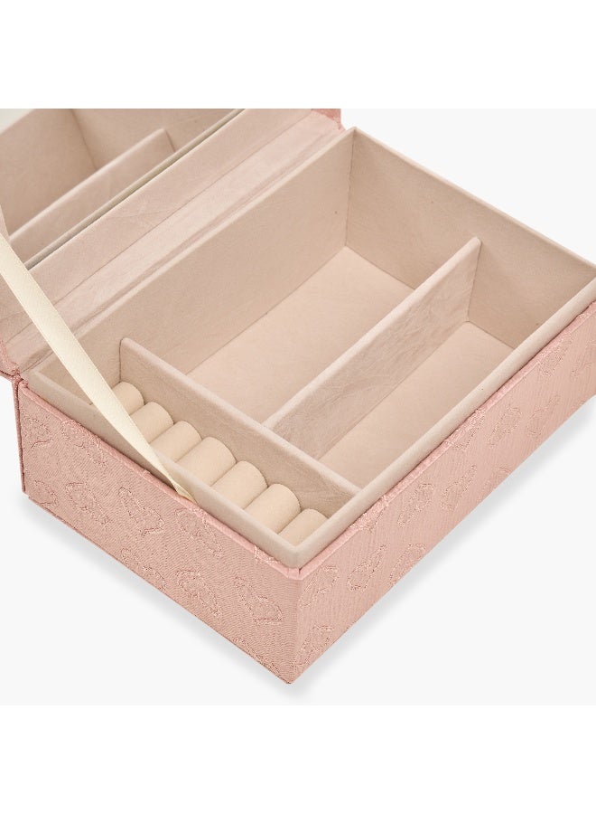 LIFESTYLE Heart Textured Jewellery Organiser - Pink for Girls - Image 3