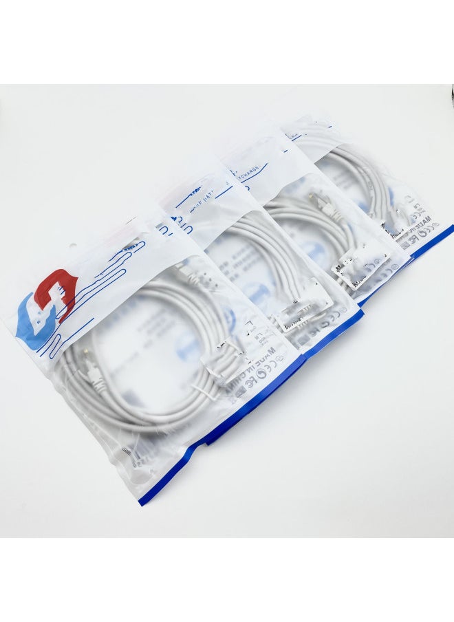 Generic Applicable To Six Types Of Network Cable High-speed Broadband Line Computer Network Finished Outdoor Household 10 15 20 30m50 Meters-Color:Super Six Gray Aluminum Iron-Line Length:60m  - Image 4