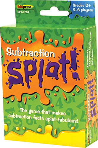 Edupress Math Splat™ Game: Subtraction Grades 2+ (EP63760) , 3.5 H x 5.625 L x 2.25 W - Image 5