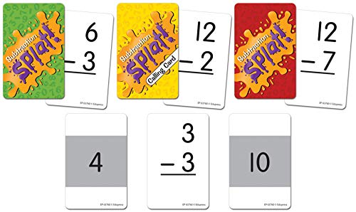 Edupress Math Splat™ Game: Subtraction Grades 2+ (EP63760) , 3.5 H x 5.625 L x 2.25 W - Image 2