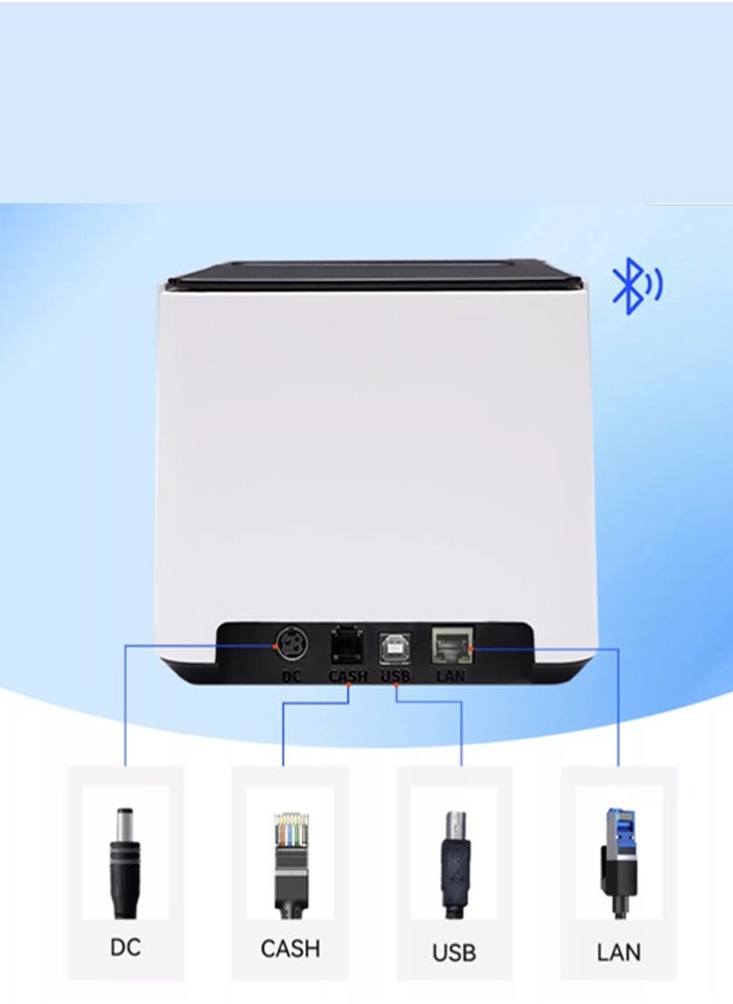AIMO Aimo POS QF300 80MM Receipt Printer USB/USB+BT/USB+LAN/USB+Serial Ports  - Image 3