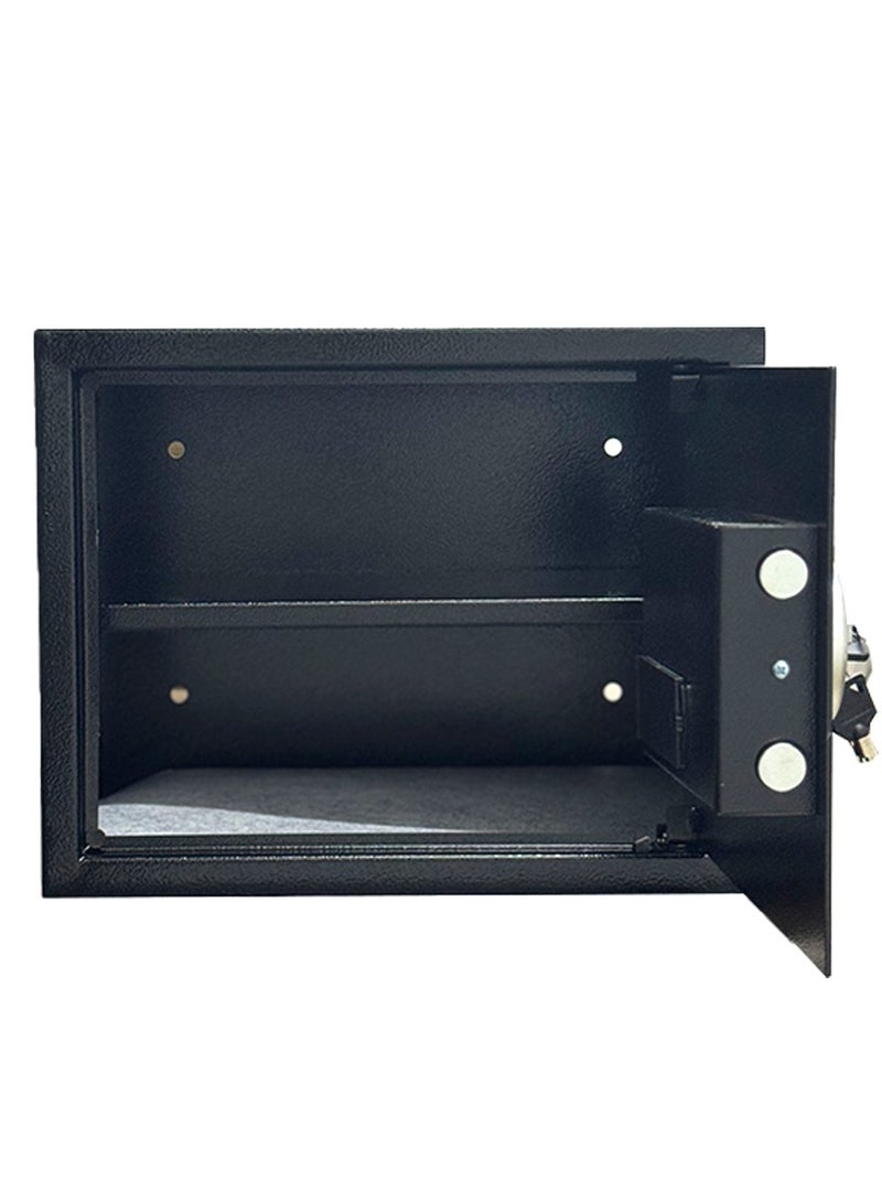 Luxury Fire-Resistant Digital Security Safe With Electronic Number Pad And Lock And Physical  Key 38*30*30 CM - Image 2