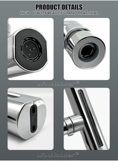 WinHolder 3-in-1 Waterfall Kitchen Faucet, 360° Anti-splash Nozzle Touch Kitchen Faucet,  Sprayer Sink Faucet Extender Replacement Accessories for Washbasin with Installation Tool  - Image 4