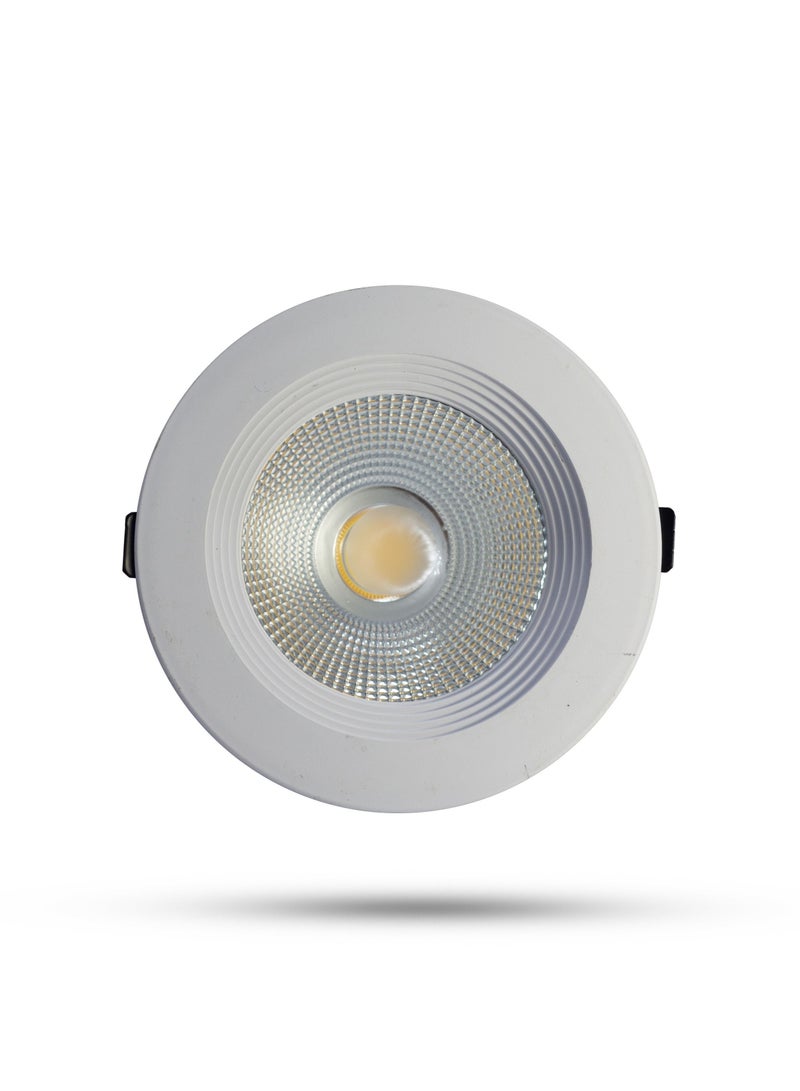 Spotlight 10cm 10W White LED 10pcs COB Kit - Image 3