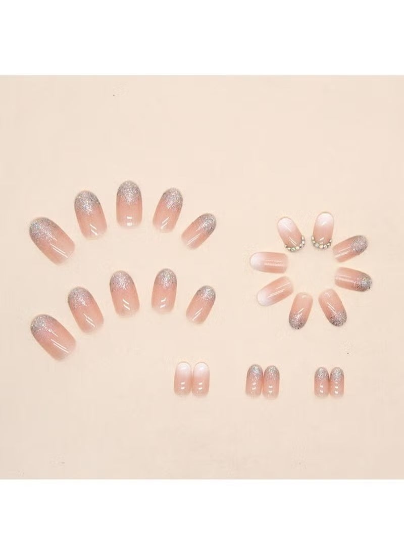 Gradient Diamond Short Fake Nails 24Pcs - pzsku/ZE101C8BE3EF1177A72E9Z/45/_/1728741200/636b14d4-949f-4d01-bc2a-422a7afa8b7a