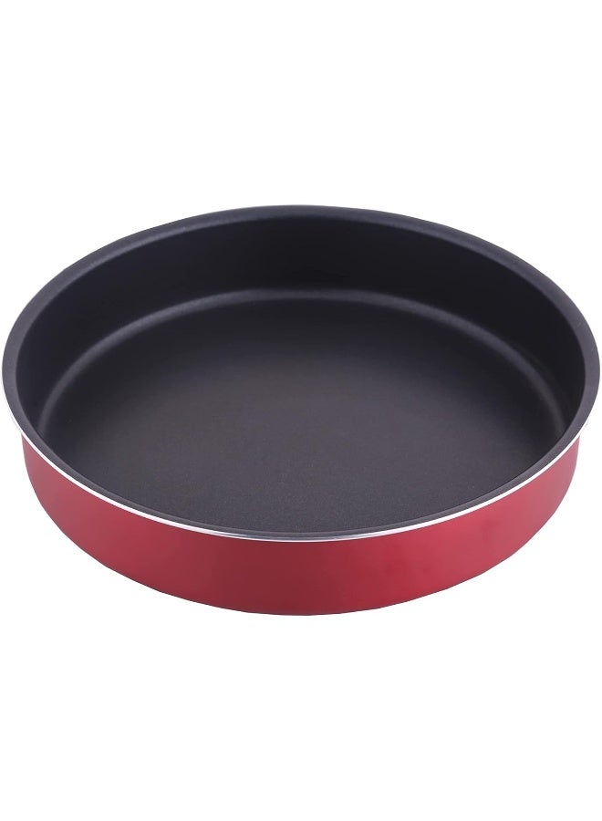 vetro طنجرة دائرية غير لاصقة (طلاء داخلي) ٣٨ سم أحمر نبيذي K797007/38 - Image 1