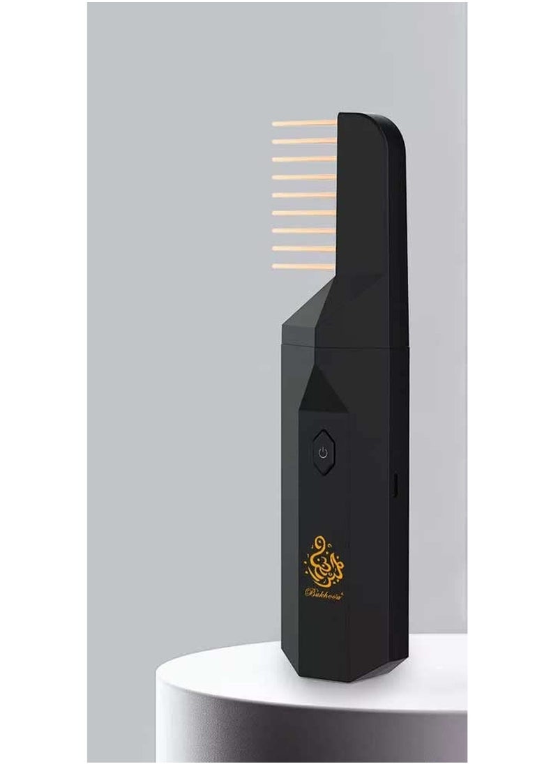 Bakhoor Latest Design 2023 USB Rechargeable Comb Electric Bakhoor Luxury Incense Burner – X014  - Image 2