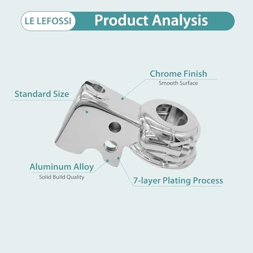 LE LEFOSSI Chrome Clutch Lever Perch Holder Mount Bracket Clutch Bracket Aftermarket Part Compatible with Harley Dyna 08-17 Softail 08-15 Street Bob FXDB/Wide Glide FXDWG/Switchback FLD - Image 5