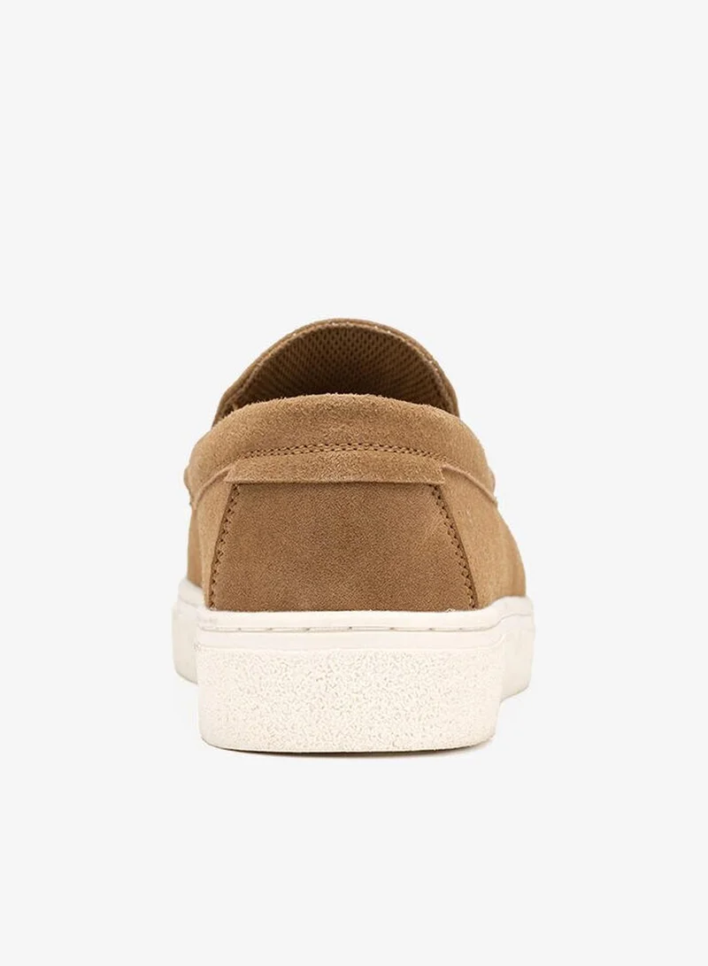 Bata Brown Casual Slip On Loafers for Men | Best Price UAE