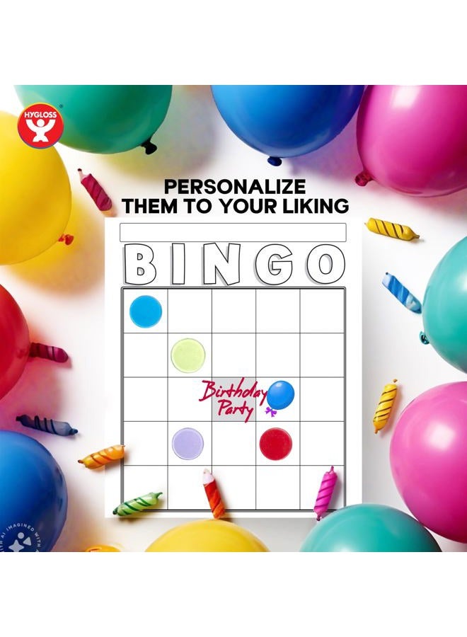Hygloss Products Blank Bingo Cards, White, 36 Per Pack,HYG87130 - Image 5
