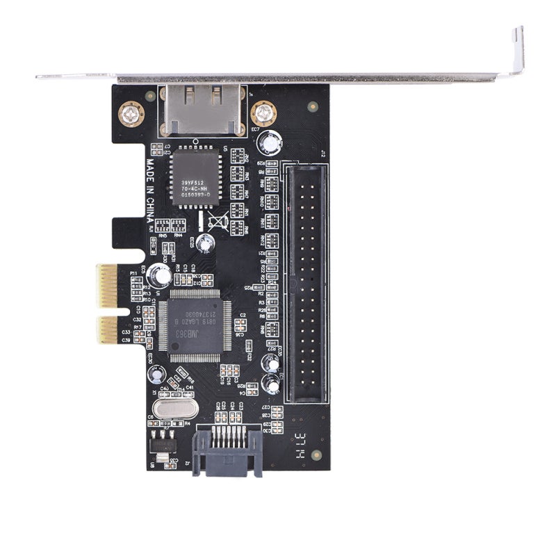 JM PCI-E SATA IDE Card Internal SATA External eSATA ATA133 Interface - Stable JMB363 Chipset RAID Controller for Windows - Image 5