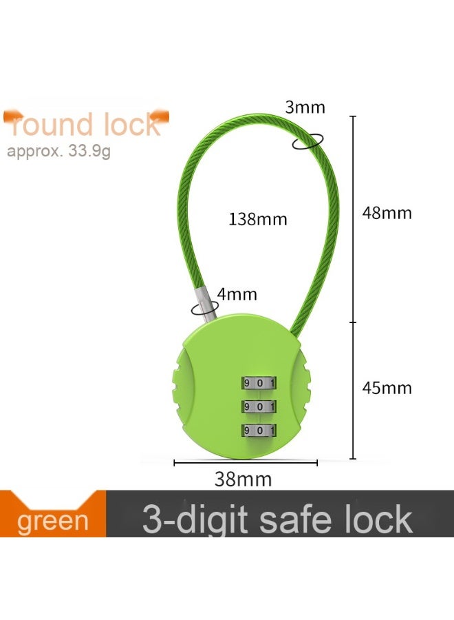 Compact Combination Lock - The Perfect Blend of Security and Portability