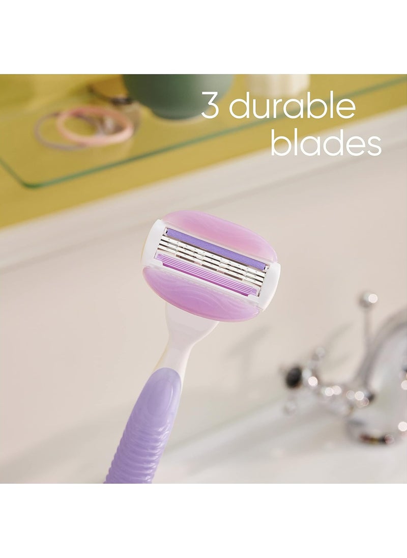 Gillette - Gillette Venus ComfortGlide Breeze Women's Razor Single Handle + 7 Replacement Blades - Image 1