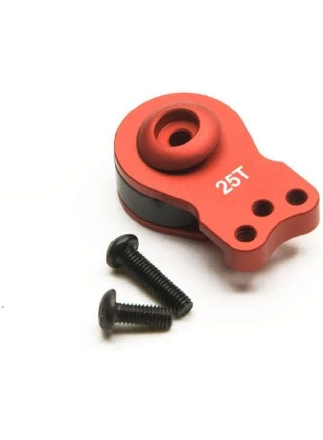 3Hole Red 25T Horn Arm Digital Coreless Torque Servo Upgrade Parts for RC Tracked Car - Image 1
