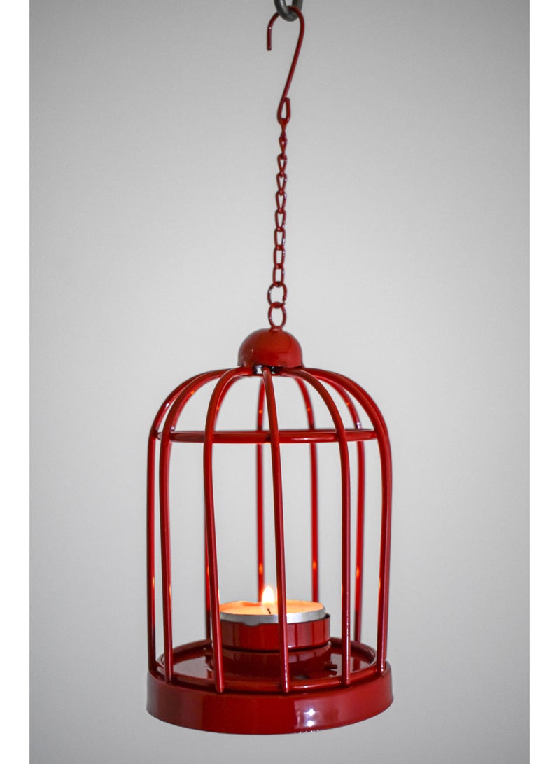 ترّاب مجموعة فوانيس على شكل قفص- ٤ قطع - Image 4