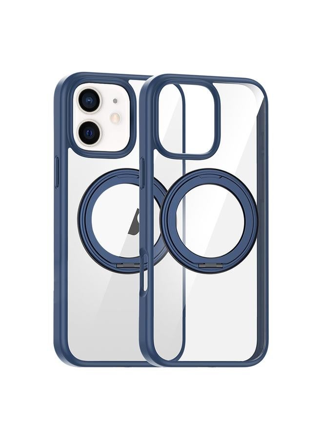 S-TOP Case For iPhone 12 High Transparency 360 Degree Rotating Holder MagSafe Phone Case - Image 1