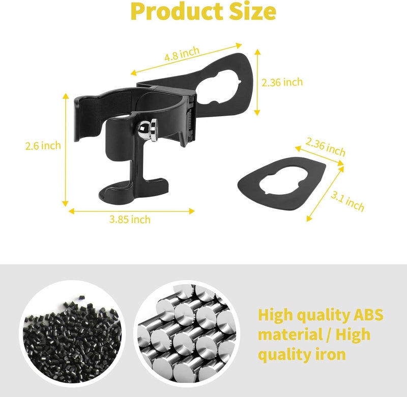 Jimen JK Phone Holder for Jeep Wrangler - Image 3