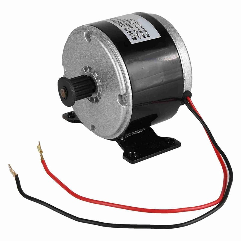 24V 300W Aluminum Brush Motor 2750 RPM Low Noise for Electric Scooter Vehicle Modification - Image 3