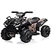 Bobike Kids Ride on ATV 6V Battery Powered Kids Electric Vehicle 4 Wheeler Quad wHeadlights MP3 USB Volume Control Large Seat Electric Ride on Toys Best Gifts for 1836 Months Boys Girls Black - Image 2