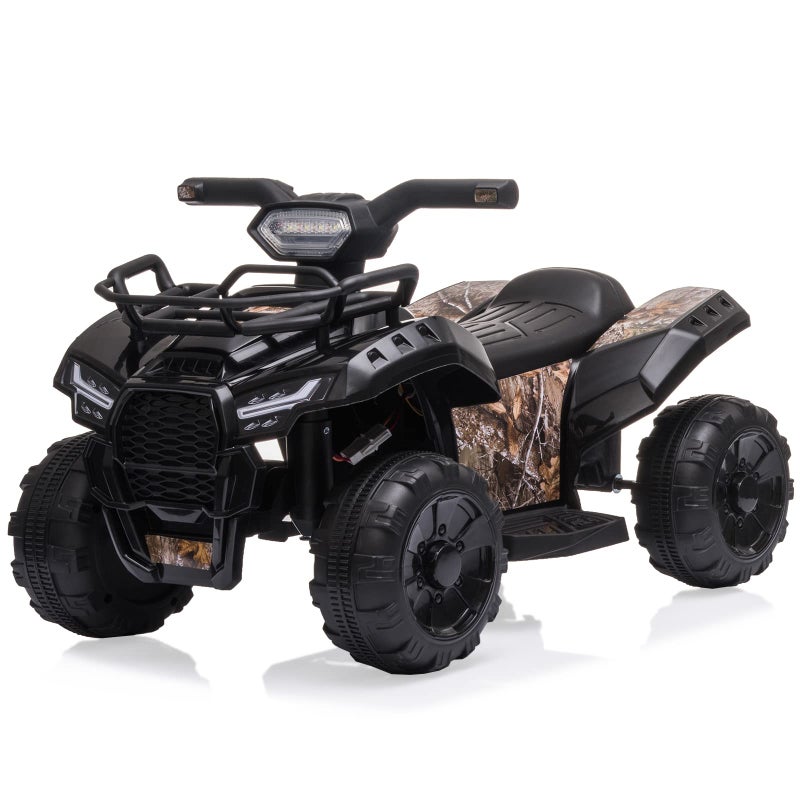 Bobike Kids Ride on ATV 6V Battery Powered Kids Electric Vehicle 4 Wheeler Quad wHeadlights MP3 USB Volume Control Large Seat Electric Ride on Toys Best Gifts for 1836 Months Boys Girls Black - Image 3