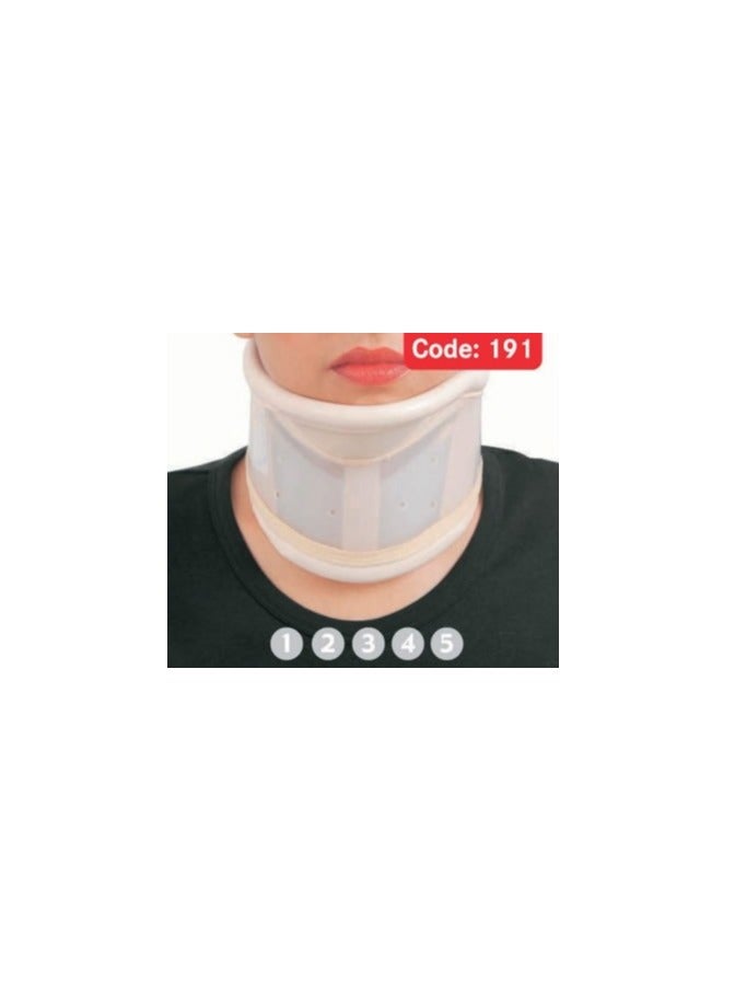 Neck corset above the chin