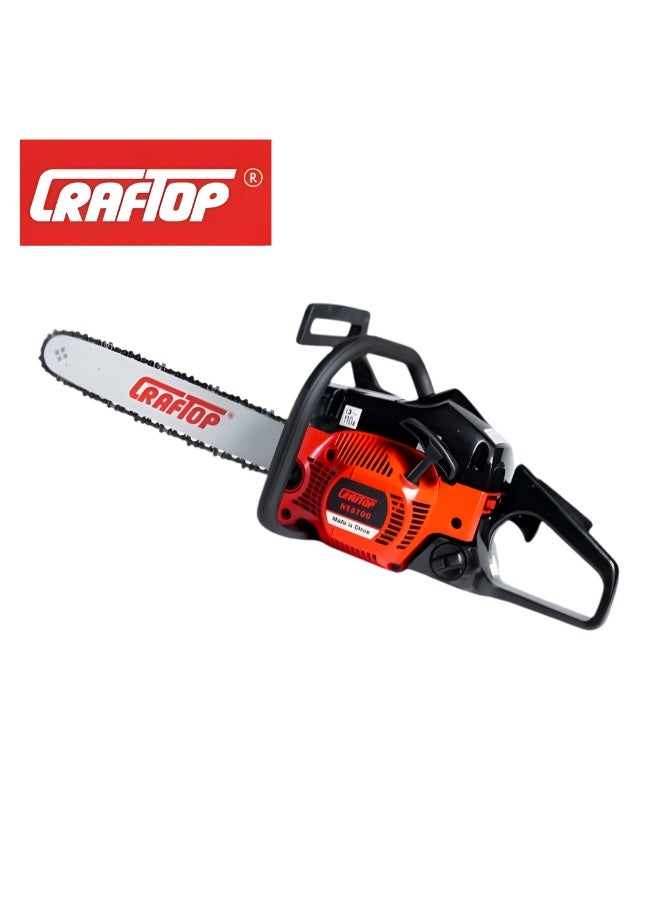 CRAFTOP Kraftop 16" Gasoline Chainsaw – 1.5kW Power, 36.3cc Engine, 8500 RPM - Image 1