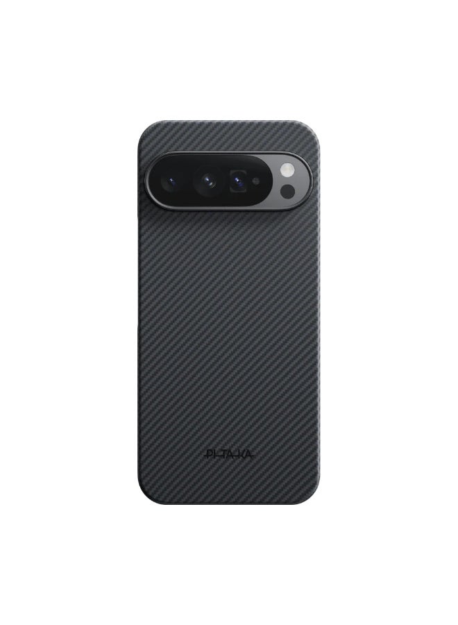PITAKA Google Pixel 10 Ultra-Slim Case 600D Black/Grey (Twill)