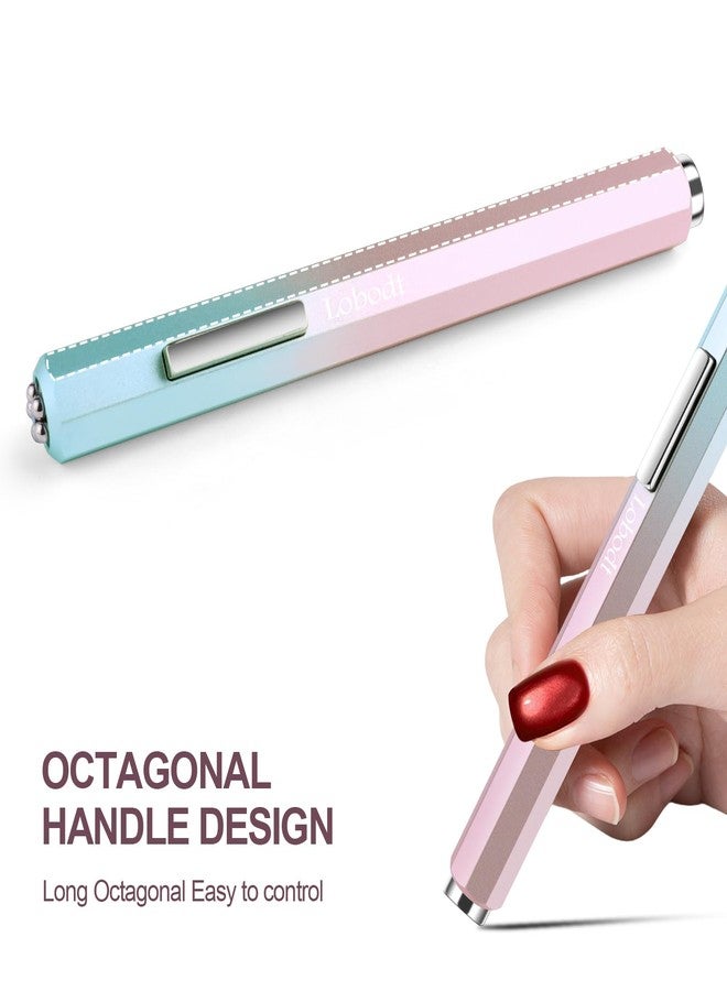 Lobodt Cat Eye Magnet for Nails, professional 3-in-1 nail magnet tool, octagonal powerful nail suction stick, suitable for personal DIY, nail studios or nail salons (Gradient pink) - Image 4