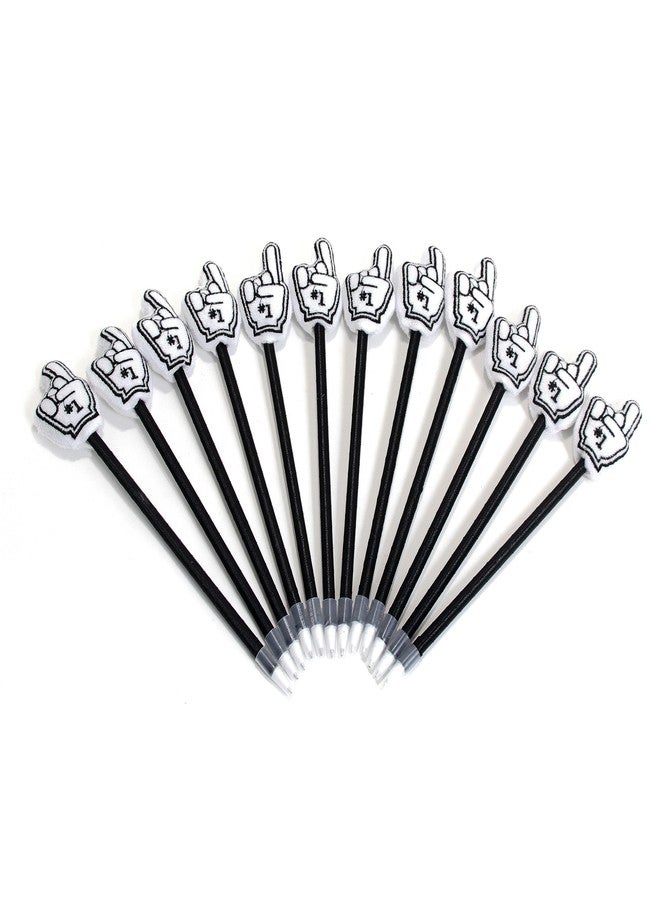 L LIFETIME Sports Fan Foam Finger Pens - 12 Pack: #1 Choice for Party, Office, Team Building - Ideal for Basketball, Baseball, Football, Soccer Enthusiasts - Perfect Birthday Decor & Favors - Image 2