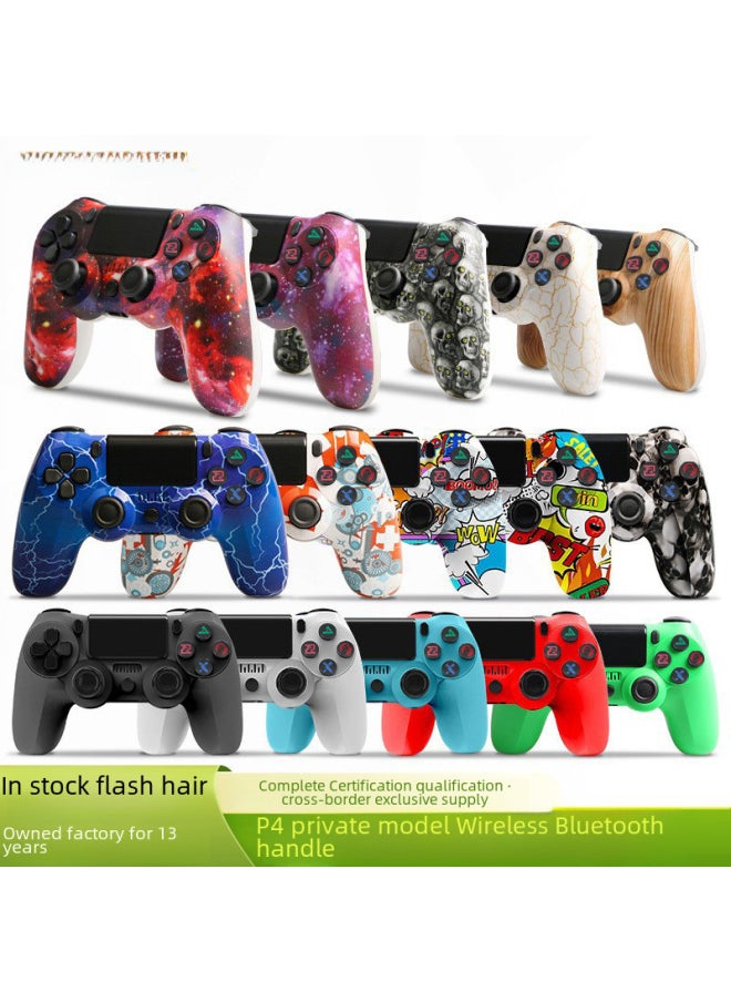 Generic Digital Computer Game Controller Wireless Bluetooth Gamepad For Xbox One Xbox 360 Ps4 Ps3 Pc Android Ios-Product Color:Red  - Image 2