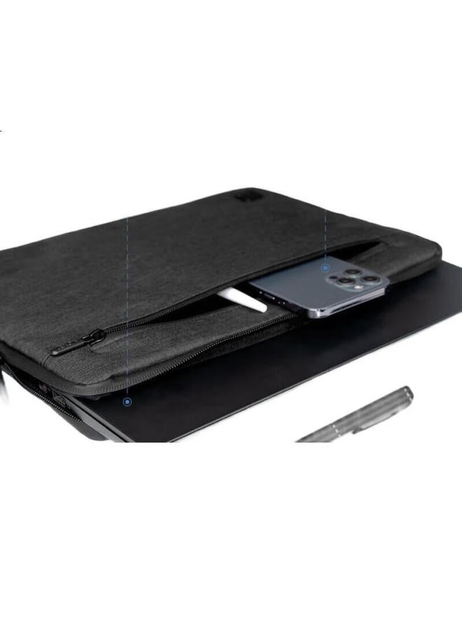 Lexon Laptop Sleeve 13.3-Inch, Protective Case For Apple Laptops, Simple Business Style, Lightweight And Compact, Black, Suitable For Men And Women - Image 1