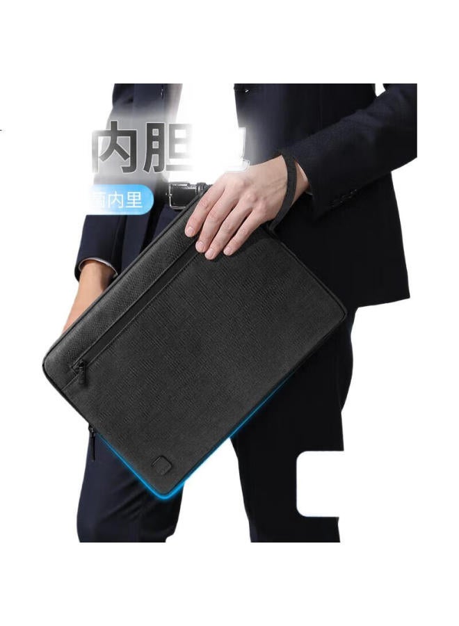 Lexon Laptop Sleeve 13.3-Inch, Protective Case For Apple Laptops, Simple Business Style, Lightweight And Compact, Black, Suitable For Men And Women - Image 2