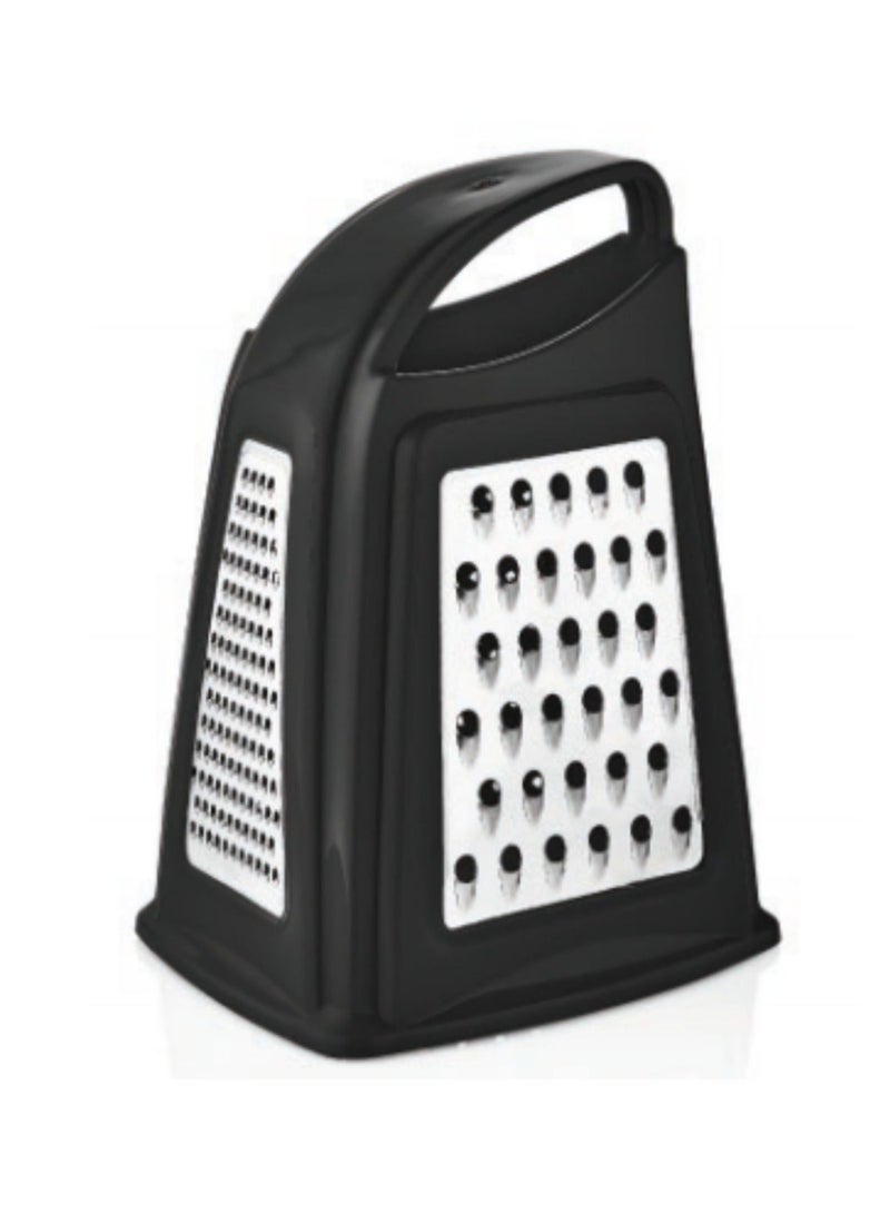 كلوكس مبشرة ستانلس ستيل بإطار بلاستيكي متعددة الجوانب لبشر مختلف أنوع الخضار أو الجبن في المطبخ 15X12,1X19,8 سم - Image 3