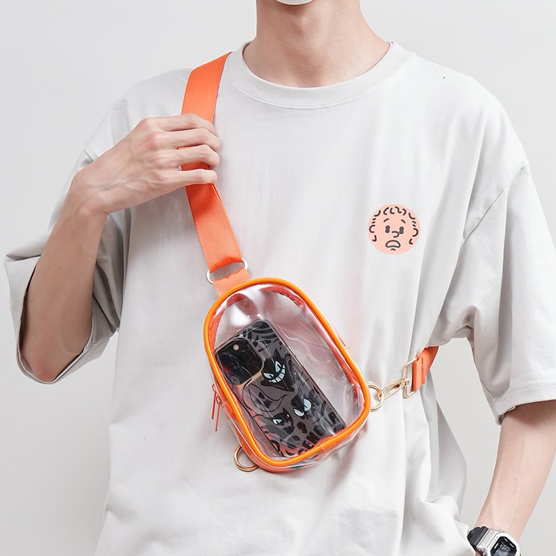 PVC Shoulder Bag with Cartoon Pocket for Women - Image 4