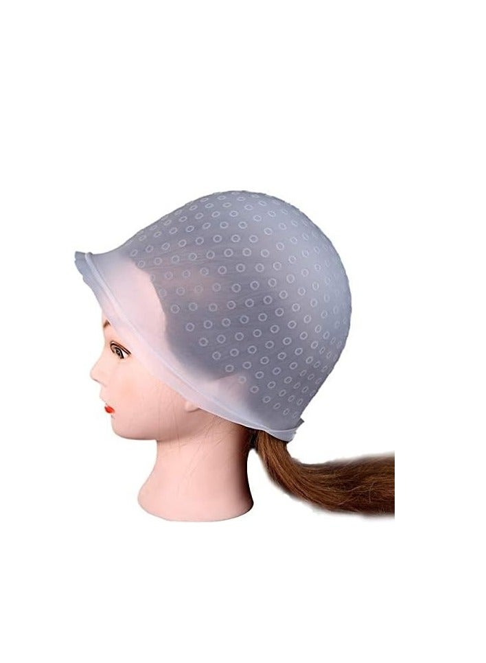 INGRID Professional Reusable Hair Coloring Highlighting Cap & Hook Hair Salon - Image 3