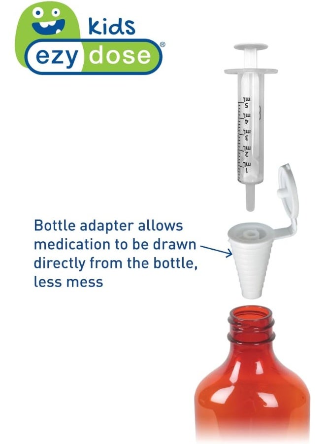 EZY DOSE Kids Baby Oral Syringe & Dispenser Calibrated for Liquid Medicine - Image 2