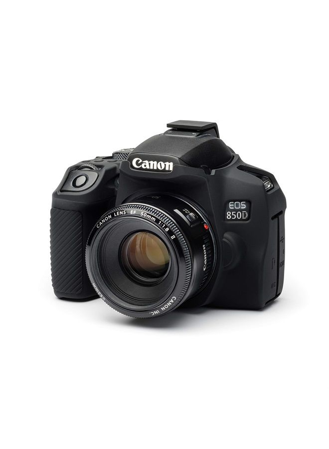 easyCover Silicone Protection Cover for Canon 850D & T8i Cameras, Black - Image 3
