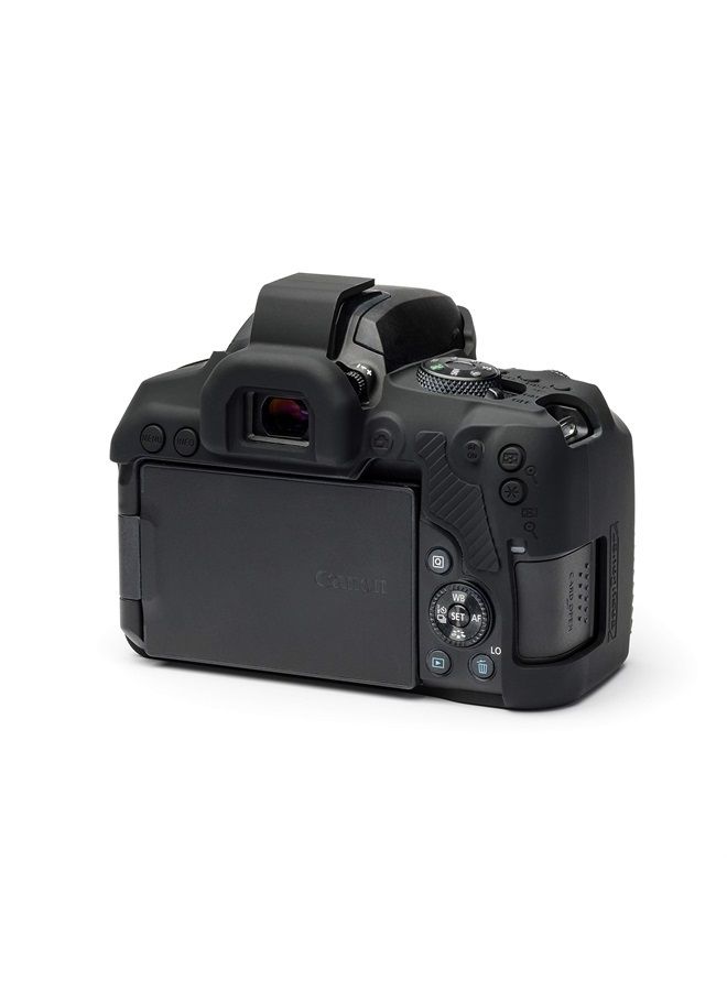 easyCover Silicone Protection Cover for Canon 850D & T8i Cameras, Black - Image 4