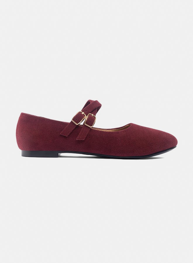 Duo Mary Jane Ballerina Flats