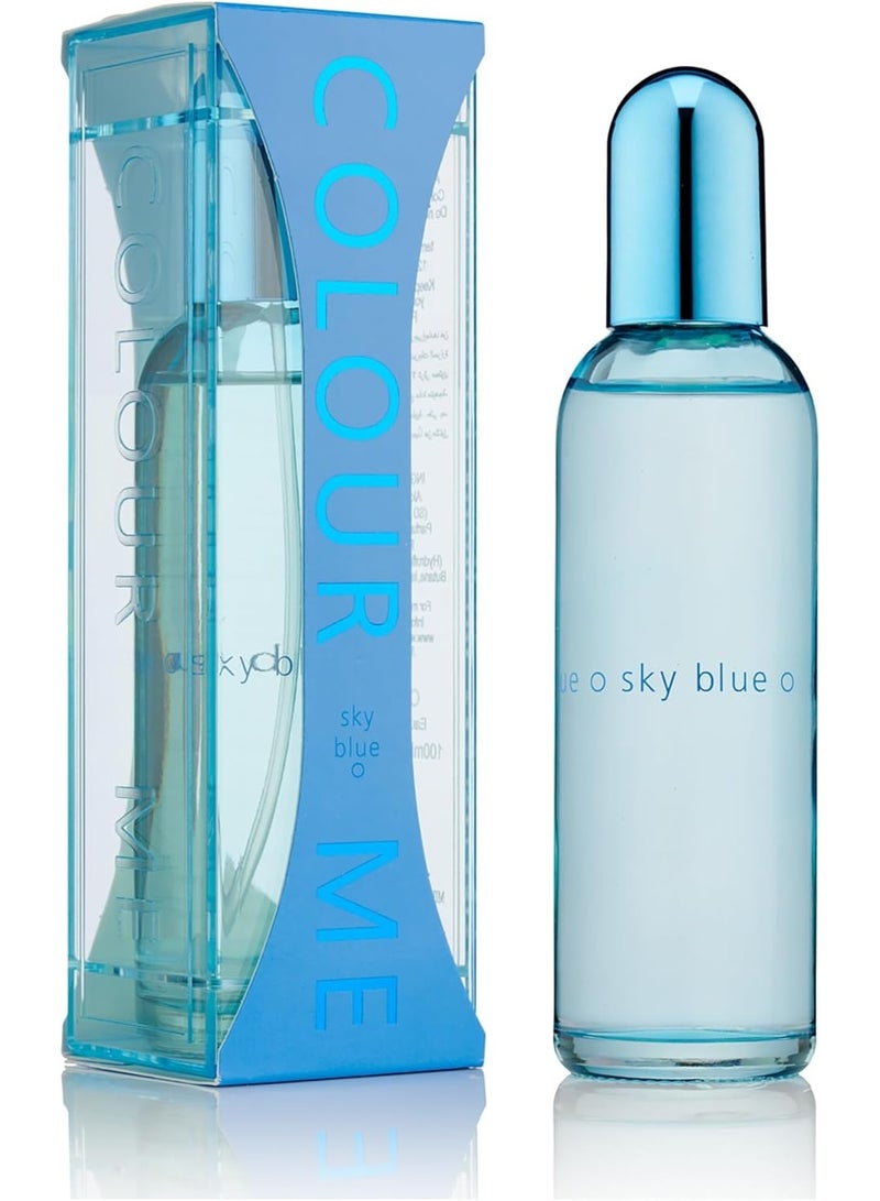 Colour Me Sky Blue Perfume for women 100ml - Image 1