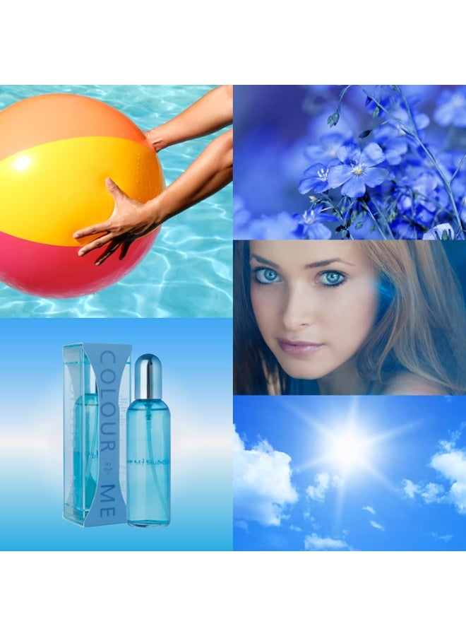 Colour Me Sky Blue Perfume for women 100ml - Image 5