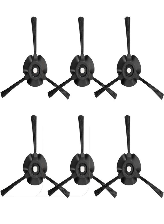 ZXHUANGOH فرشاة جانبية من ZXHUANGOH لقطع غيار مكانس روبوتية من Shark طرازات RV2310، RV2310AE، AV2310، AV2310AE، RV2300، RV2300S، RV2320S، UR2350AE Matrix - عبوة من 6 قطع - Image 1