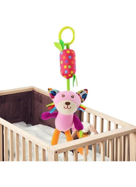 Soft Hanging Baby Rattle Toy with Teethers, Ring Clip, for Stroller, Car Seat, Travel Bed for Boys and Girls, 1pc, 35cm CODE/SKK-003