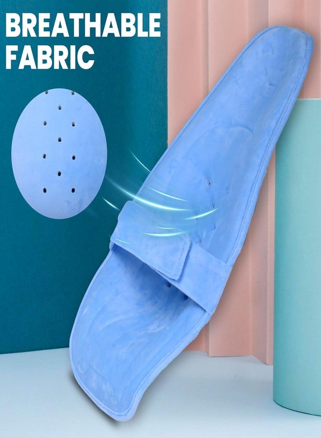 CUTEABLY Baby Feeding Support Pillow, Ergonomic Infant Carrier with Safety Belt (Blue) - Image 4